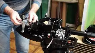 Disassembling a Hangkai 6 Outboard Motor
