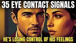 35 Eye Contact Signals That Reveal He's Losing Control of His Feelings | Psychology Of Love