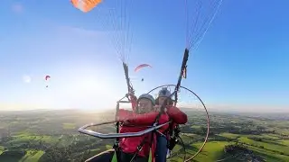 Eric’s tandem Paramotor flight experience