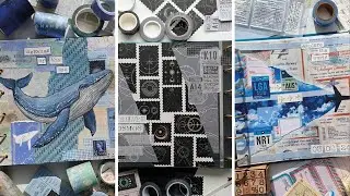 ASMR Aesthetic Scrapbooking Compilation #7 | Nanosken