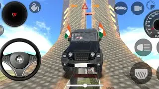 Dollar (song) New black Mahindra Thar 👿 || village offroading ||  (Android gameplay) || 