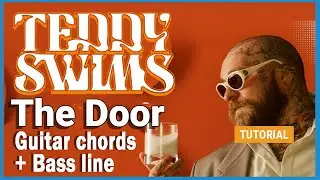 How to Play "The Door" by Teddy Swims on Guitar 🎸 - Super Easy Chords for Beginners