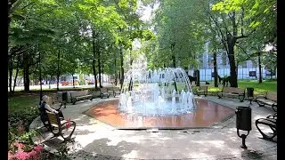 Новослободский парк. Москва.