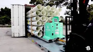 Single Shot Container Loading - TyneLoader