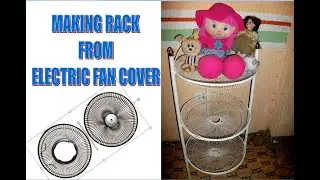 DIY  Rack from Electric Fan Cover