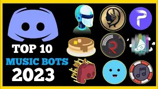 Top 10 BEST MUSIC BOTS To Use In Your Discord Server 2023! ADD NOW