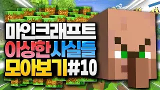 마인크래프트 이상한 사실들 모아보기 #10 (Minecraft)
