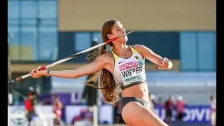 Beautiful javelin thrower - Lea Wipper
