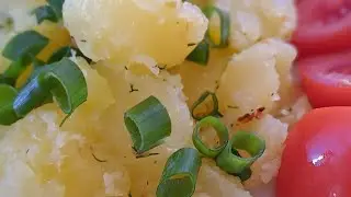 Вкусный  молодой картофель