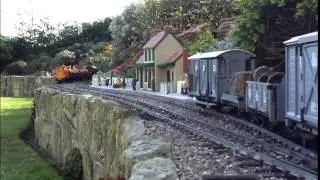 Live steam Garden Railway 16mm with Roundhouse and Pearce locos