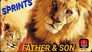 competition sprints between father n son by adil bin talat  video dedicated to kh.talat mehmood