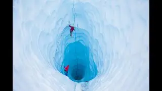 Glacier Ice Climbing in Alaska with Lucie Hrozová