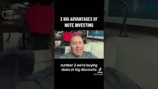 THREE ADVANTAGES OF NOTE INVESTING #noteinvesting #realestateinvesting
