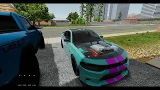 1000HP Demon Swapped Dodge Charger RIPS THRU MEXICO STREETS POV!! |BeamNG drive