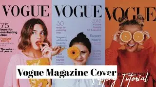 TUTORIAL EDIT FOTO VOGUE CHALLANGE VIRAL / Editing Tutorial Picsart / Tiktok Trend