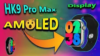 HK9 Pro Max Amoled Display Smart Watch Review || Smart Watch || uptowntech