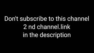 channel error