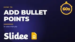 How to Add Bullet Points in Google Slides (2026)