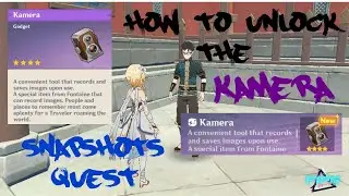 Genshin Impact How To Unlock The Kamera (Snapshots Quest)