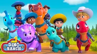 1 Hour of Dino Ranching! | Dino Ranch