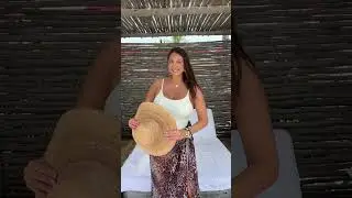 GRWM Beach Club in the Bahamas ☀️ #shorts #vacationoutfit