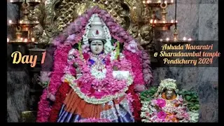 Ashada Navaratri at Sharadhaambaal temple 2024 Pondicherry @priyassizzlekitchenandvlogs