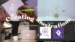 Creating illustration from sketch