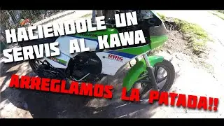 KAWASAKI AR125 DESARME RESORTE DE PATADA Y UN SERVIS Y LO QUE SE VIENE!!