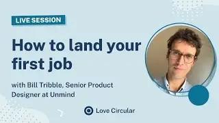 How to land your first job - Bill Tribble