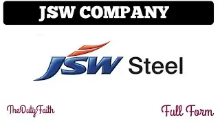 JSW Company Full Form || What is Full Details Of jsw Company