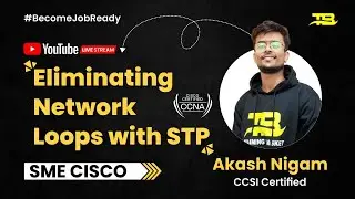 Eliminating Network Loops with STP | CCNA Tutorial | CCNA Free Training Course 200-301