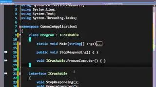 C# - Implicit vs. explicit interface implementation