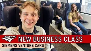 NEW Business Class on the Amtrak Venture Cars