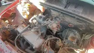 Fiat Siena motor fire a carburador
