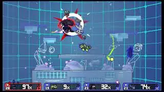 Rivals of Aether 1 - 30 life 1 v 3 Challenge
