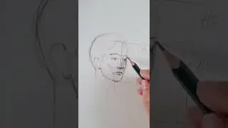Рисуем лицо в ТРИ ЧЕТВЕРТИ 