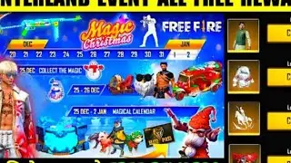 FREE FIRE WINTERLAND EVENT 2021 | WINTERLAND EVENT FREE FIRE 2021 | FREE FIRE WINTERLAND EVENT