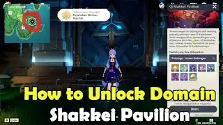 Cara Unlock Domain Shakkei Pavilion Di Inazuma Genshin Impact