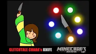 Glitchtale Chara's Knife In Minecraft(Datapack)