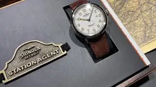 Shinola Runwell Automatic “Station Agent” Small Seconds - Swiss Sellita Movement