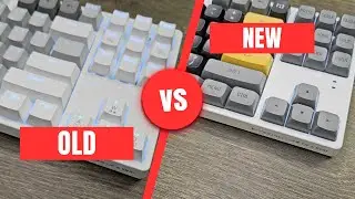 Changing the keycaps on my keyboard with PBT ones