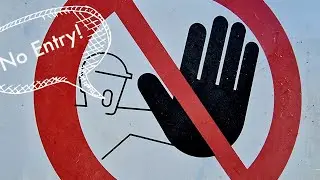 Italy Inline Skate - No Entry = No Problem (the rules don't apply when in Italy)