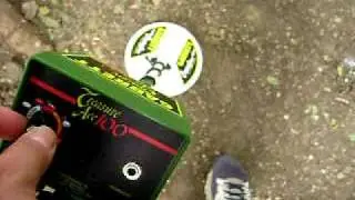 Bounty Hunter  Sharpshooter II and Garrett Treasure Ace 100 depth test :)