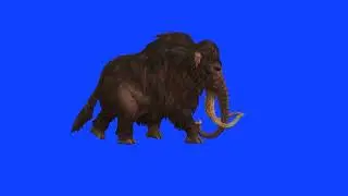 Mammoth green screen | Mammoth blue screen