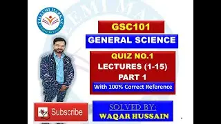 GSC101 quiz no 1 solution by taleemi markaz part 1
