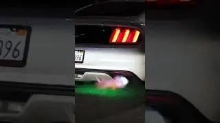 Mustang Shoots Flames At Socal Reunions Meet (Monrovia, California)
