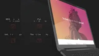 Website Promo On Macbook Device - Animated Mockup