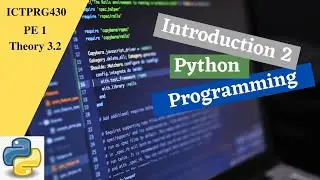 Intro. to Python programming course - P.E.1 - Theory 3.2