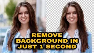 How to remove photo background | Without App or Software or how to remove background in photoshop