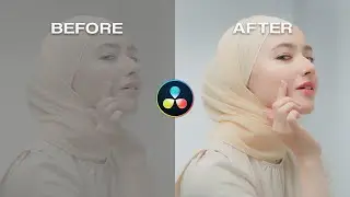 Beauty Comercial Grade Like A PRO | DaVinci Resolve 18 Tutorial